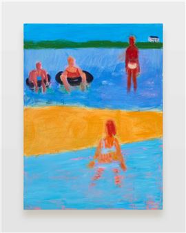 Katherine Bradford: Flight Over Water Town - Tomio Koyama Gallery, Roppongi