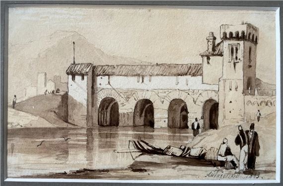 Scene in Ottoman Turkey by Ivan Aivazovsky, 1843