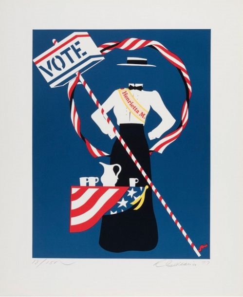 Robert Indiana | Mother of Us All (1977) | MutualArt