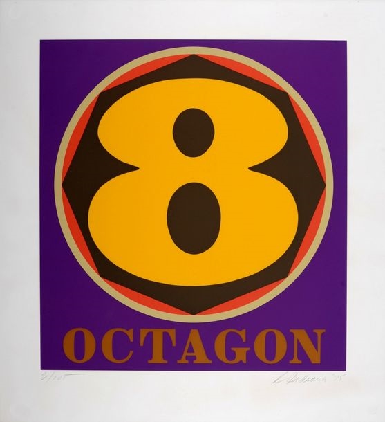 Artwork by Robert Indiana, Octagon, Made of Silkscreen on wove paper