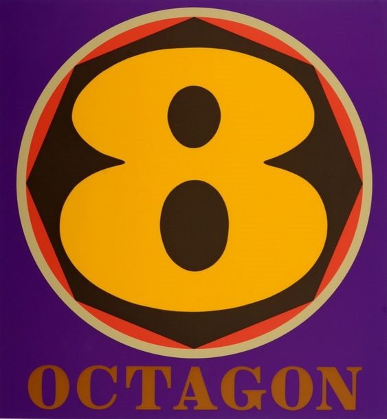 Artwork by Robert Indiana, Octagon, Made of Silkscreen on wove paper