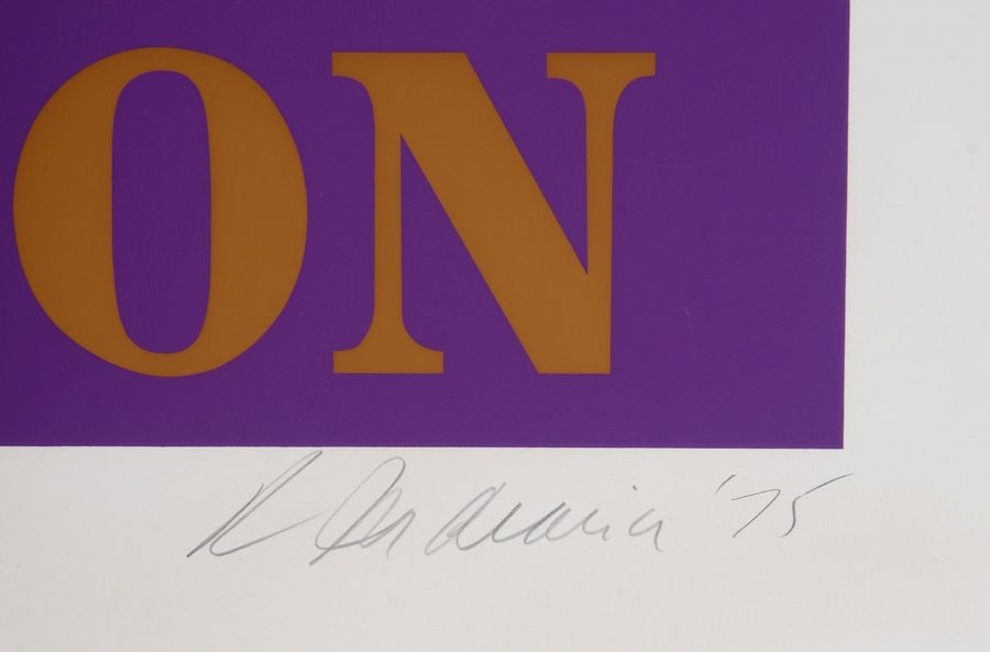 Artwork by Robert Indiana, Octagon, Made of Silkscreen on wove paper
