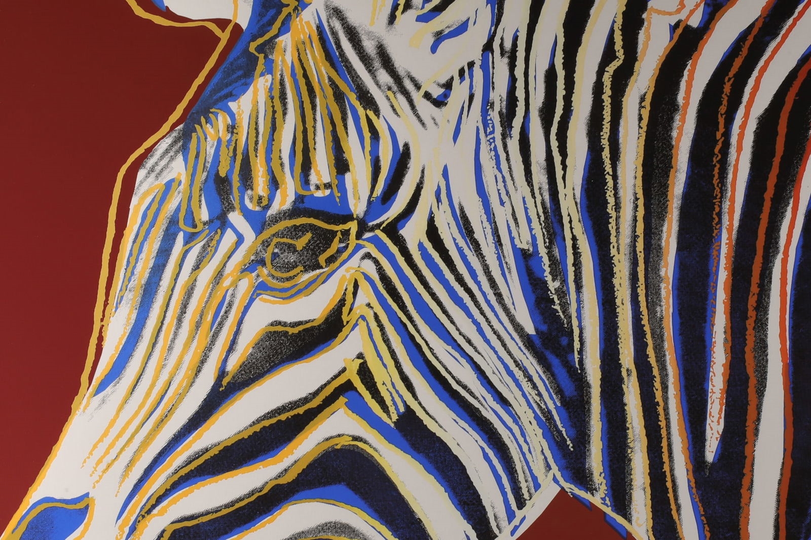 Andy Warhol | Andy Warhol Grevy's Zebra Endangered Species (1983 ...