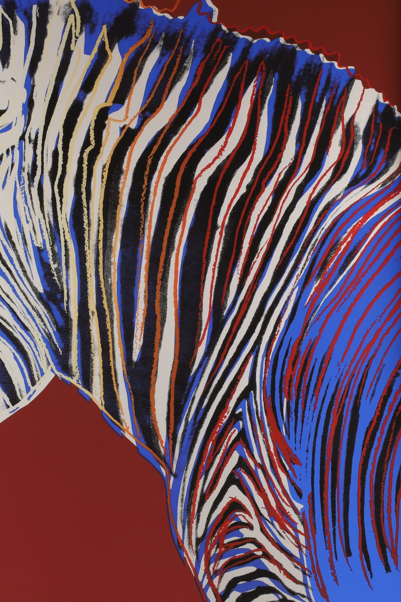 Andy Warhol | Andy Warhol Grevy's Zebra Endangered Species (1983 ...