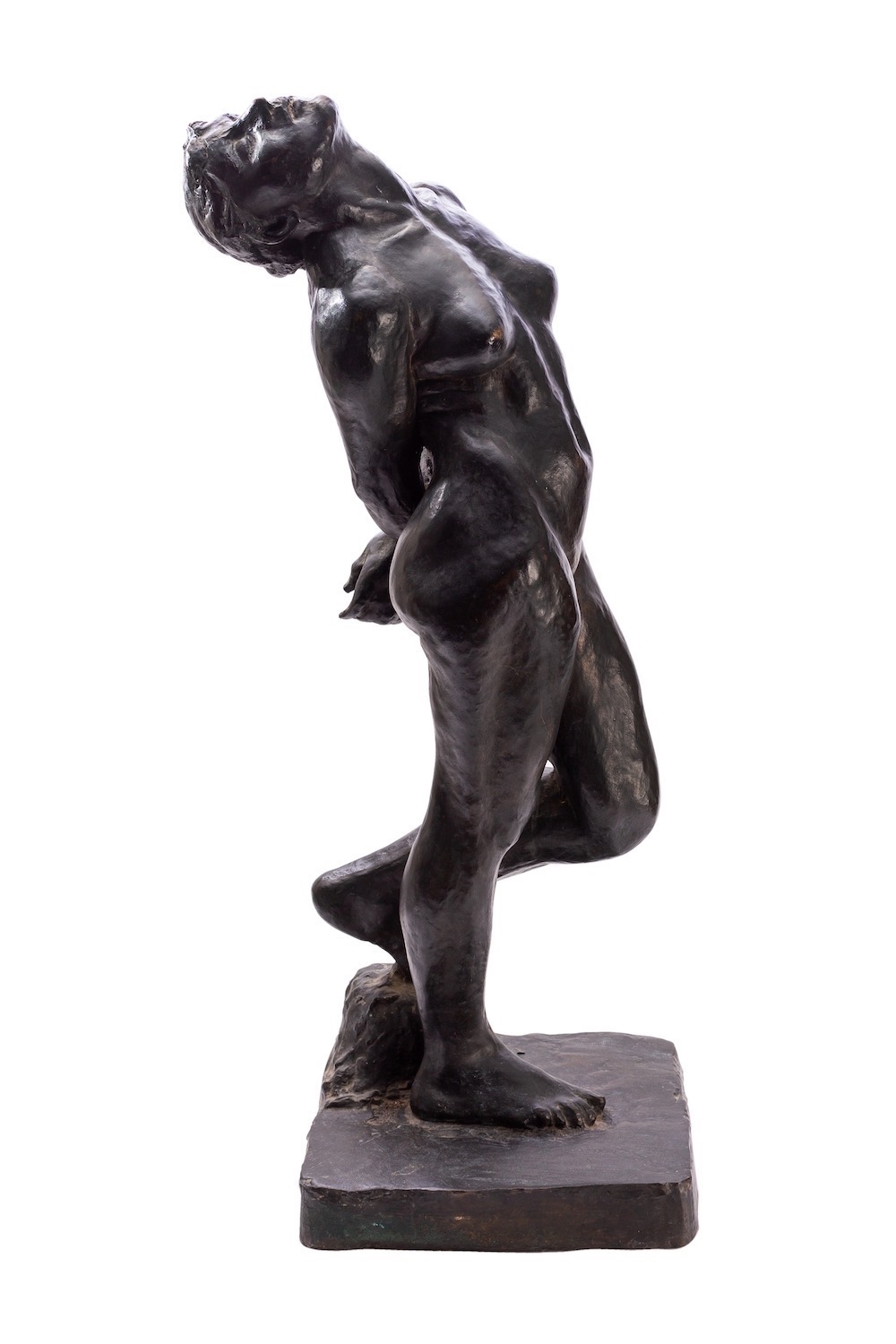 Auguste Rodin | A patinated bronze model of a maiden, perhaps portrayed ...