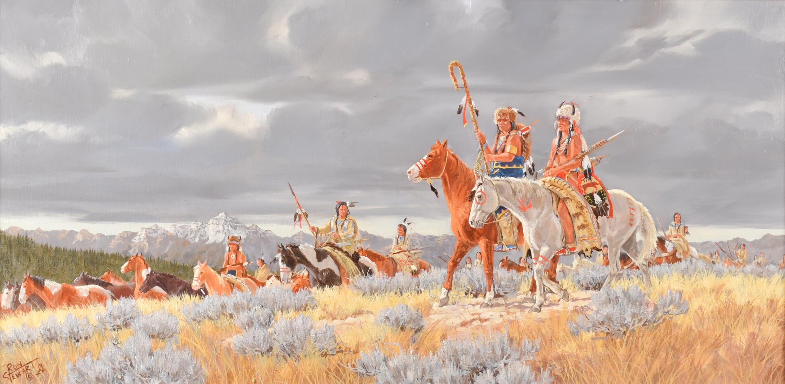 Ron Stewart | ON THE MOVE. | MutualArt