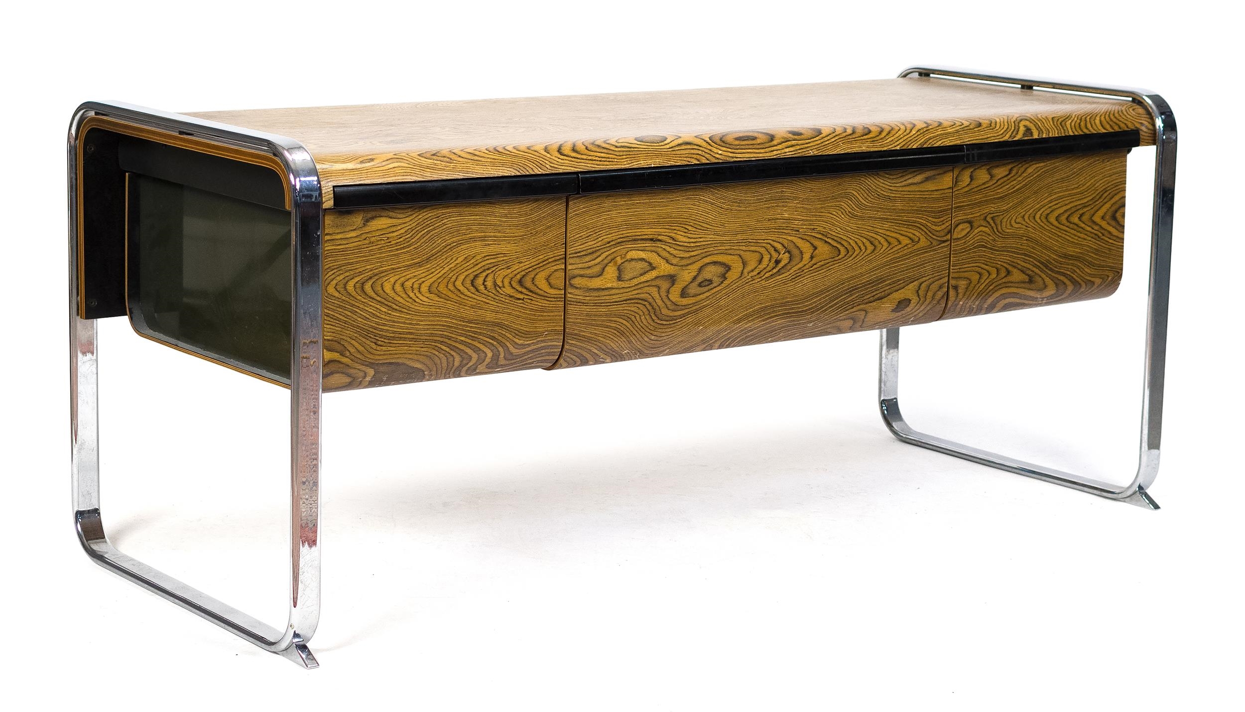 Peter Protzman | PETER PROTZMANN ZEBRAWOOD CREDENZA FOR HERMAN MILLER ...