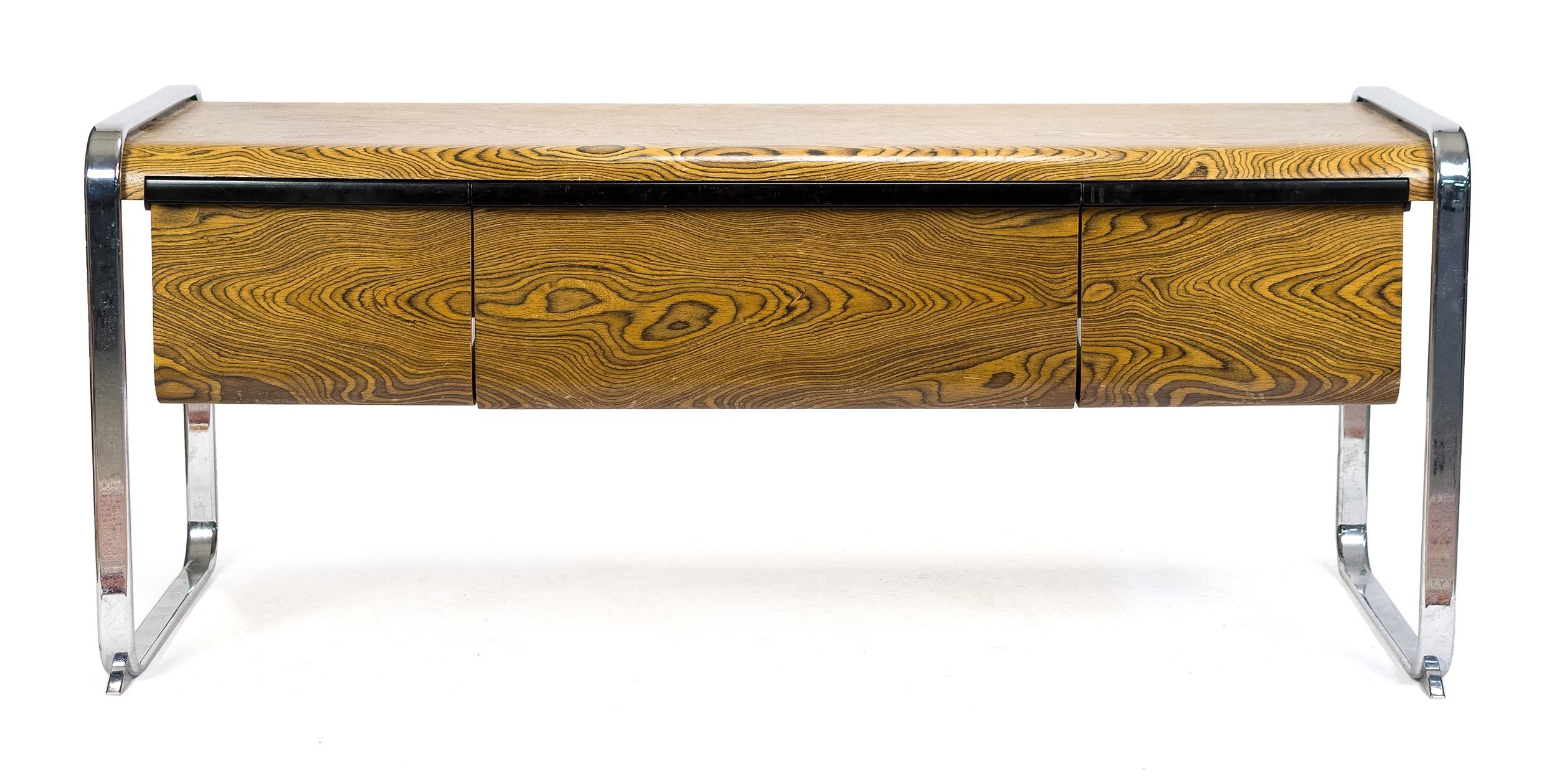 Peter Protzman | PETER PROTZMANN ZEBRAWOOD CREDENZA FOR HERMAN MILLER ...