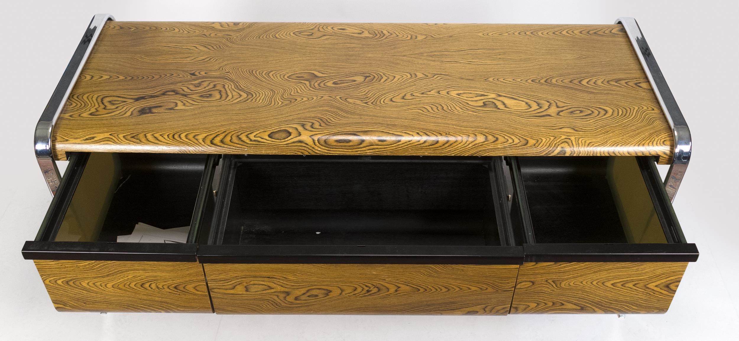 Peter Protzman | PETER PROTZMANN ZEBRAWOOD CREDENZA FOR HERMAN MILLER ...