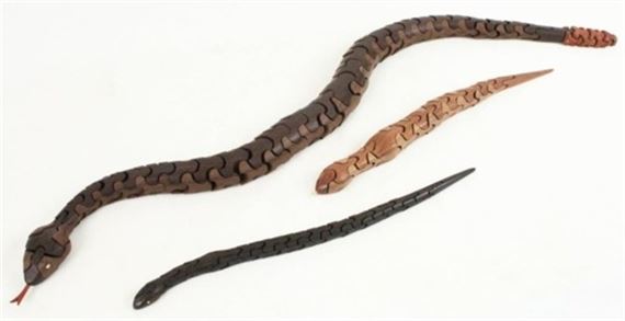 Peter Chapman | Snake Interlocking Puzzles | MutualArt