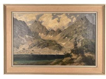 Berglandschaft - August Geiger-Thuring