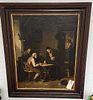 Framed O/C Interior Sgnd H. Bethke 1878 28" X 22 - H. Bethke