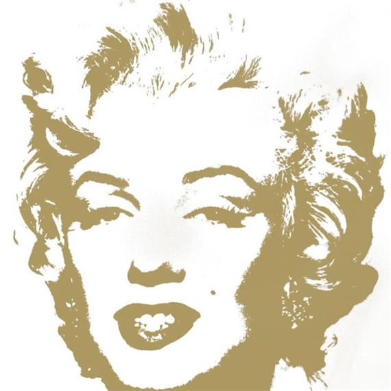 Andy Warhol | Golden Marilyn 11.41 | MutualArt