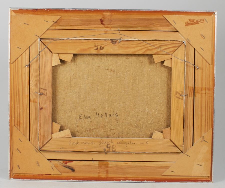 Artwork by Elsa Mellais, Elsa Mellais, 'Yttersta tvärgränd 5', Made of oil on canvas