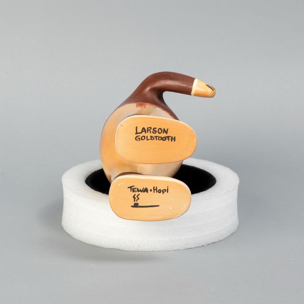 Larson Goldtooth | Story Teller Figure | MutualArt