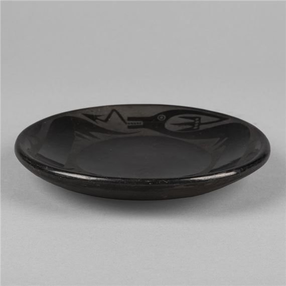 Maria Martinez + Popovi Da by Maria Montoya Martinez, Popovi Da, circa 1960s