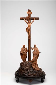 Crucified Christ, Our Lady, Saint John and Saint Magdalene - J. M. Viera