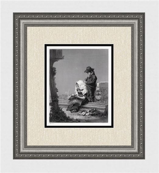 Nicholas-Edward Gabé | Nicolas Edouard Gabe 1800s Engraving The ...