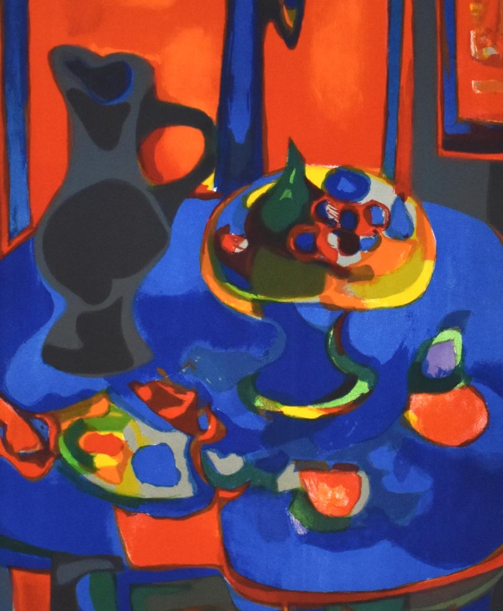 Marcel Mouly | Marcel Mouly Hand signed Lithograph Nature Morte aux ...