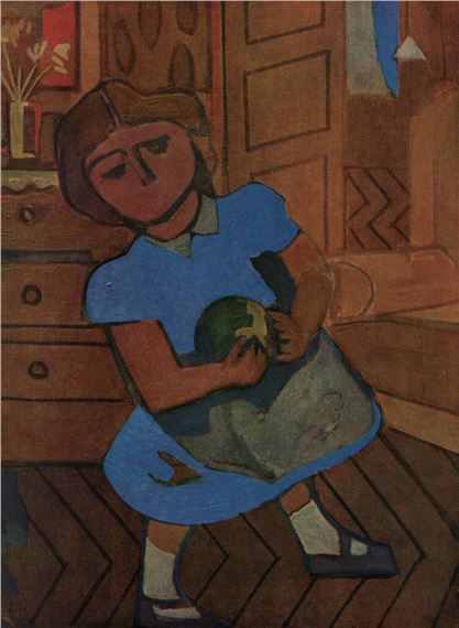 Francisco Borès | 1943 Francisco Bores Color Lithograph L'Enfant En ...