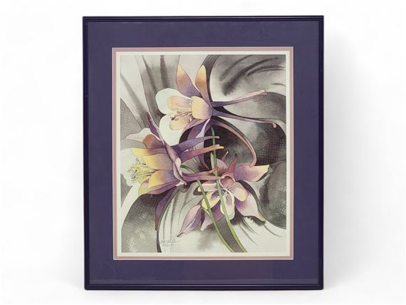 Purple Flowers - Dot Bardarson