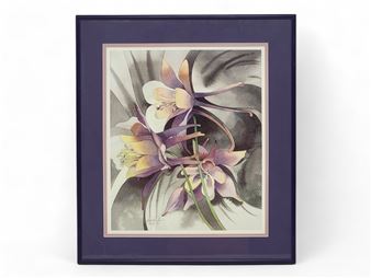 Purple Flowers - Dot Bardarson