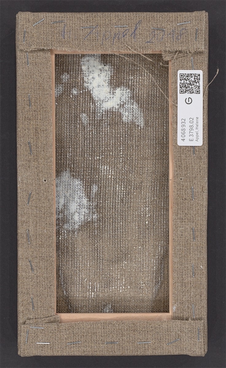 Artwork by Helene Appel, Seelachs, Made of Encaustic painting and oil on linen