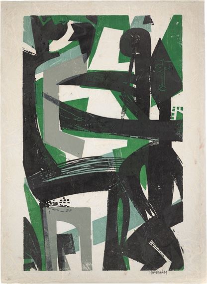 Fest by HAP  Grieshaber, 1968