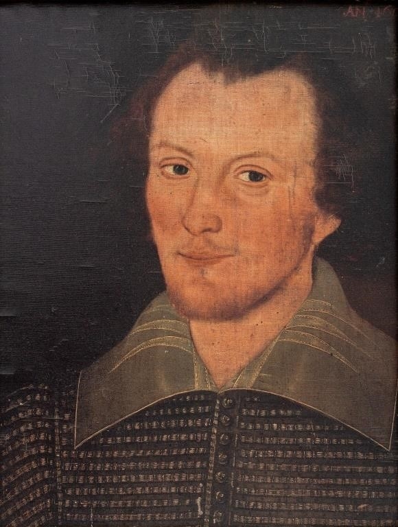 Artwork by William Shakespeare, After Sanders Portrait of Shakespeare Giclee, Made of Giclee in Colors on Canvas