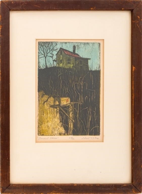 James A. Shell | James Shell Farmhouse Scenes Color Etchings, 3 (1973 ...