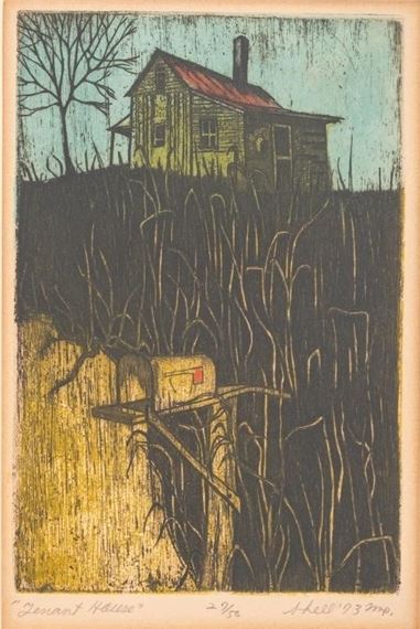 James A. Shell | James Shell Farmhouse Scenes Color Etchings, 3 (1973 ...