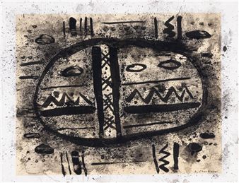 COMPOSITION, 1962 - Ahmed Cherkaoui