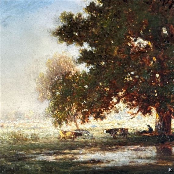 Gilbert Davis Munger | Jardin a Fontainebleau | MutualArt