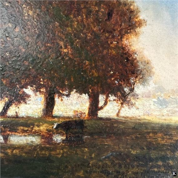 Gilbert Davis Munger | Jardin a Fontainebleau | MutualArt