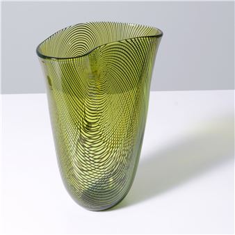 Giampaolo Seguso BELLE EPOQUE Vase, 12.75&quot;H, Murano - Seguso Viro