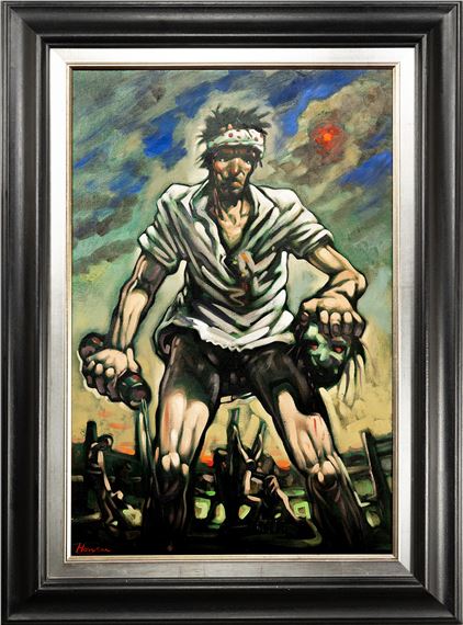 Peter Howson Obe | LAND OF COCKAIGNE | MutualArt