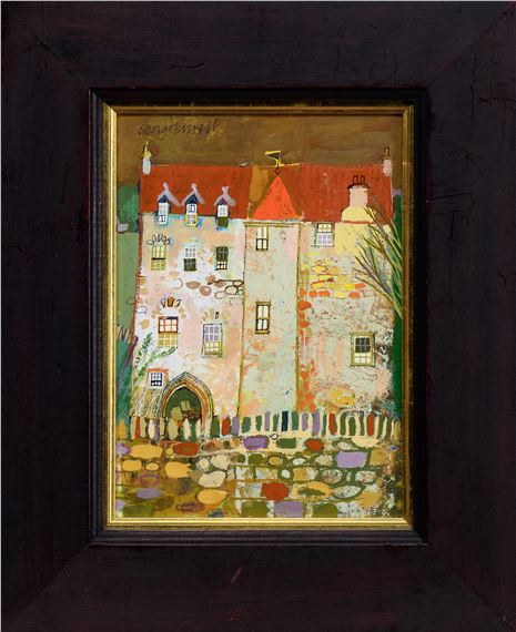 CASTLE WALL by George Birrell, dated 1994