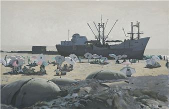 Edi Hila: Fractured Horizons - Moderna Museet, Malmo