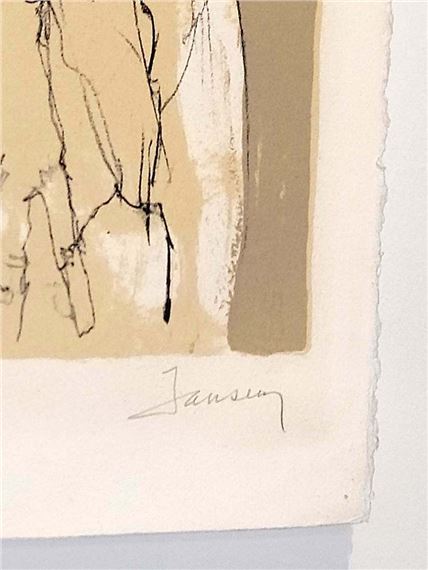 Jean Jansem | Jean Jansem French Armenian (1920-2013) Lithograph On ...