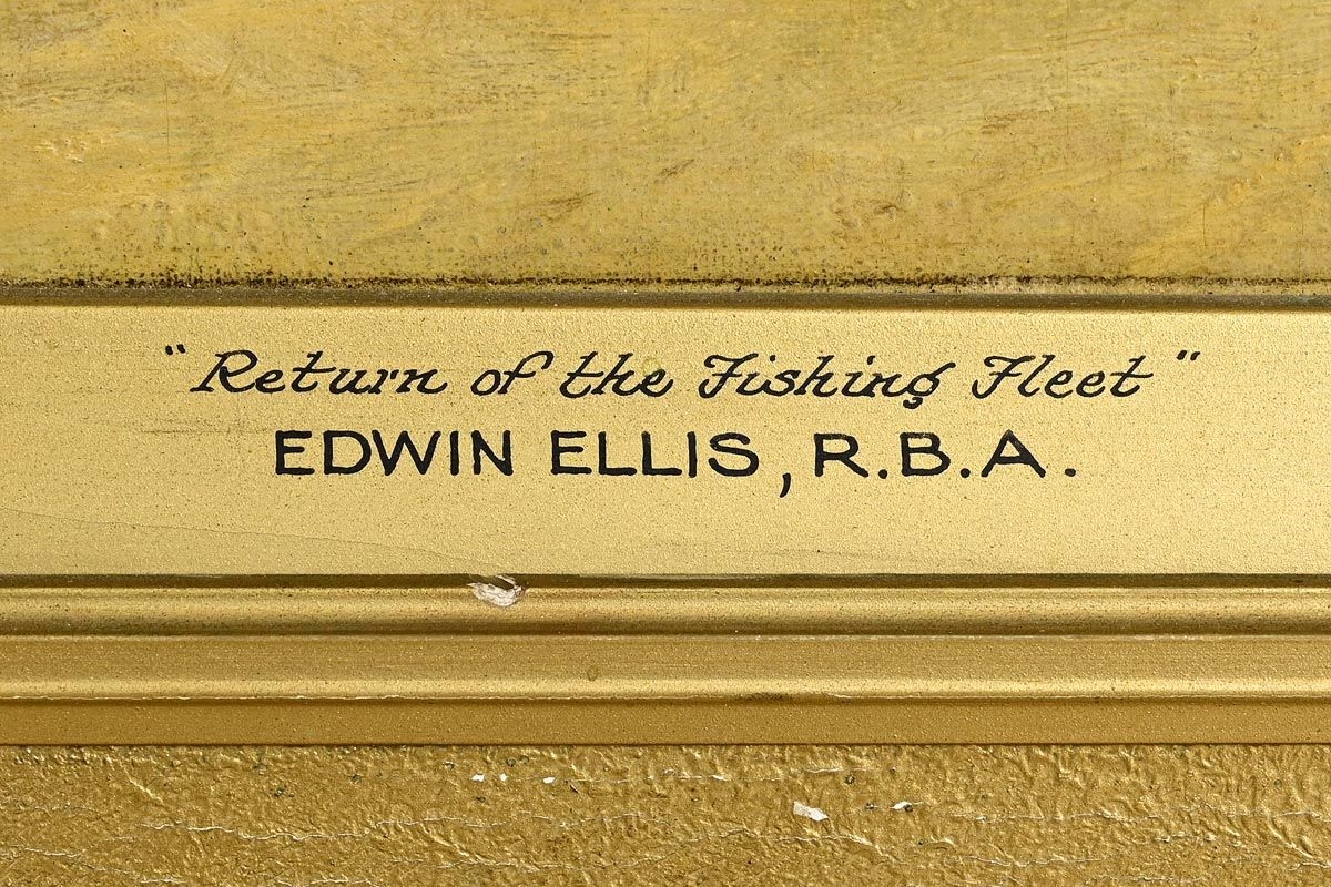 Edwin Ellis | Return of the Fishing Fleet | MutualArt