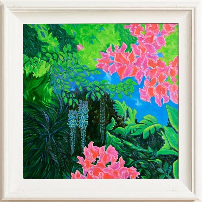 Artwork by Barbara Cullen, Heat in Colour, Made of oil on canvas