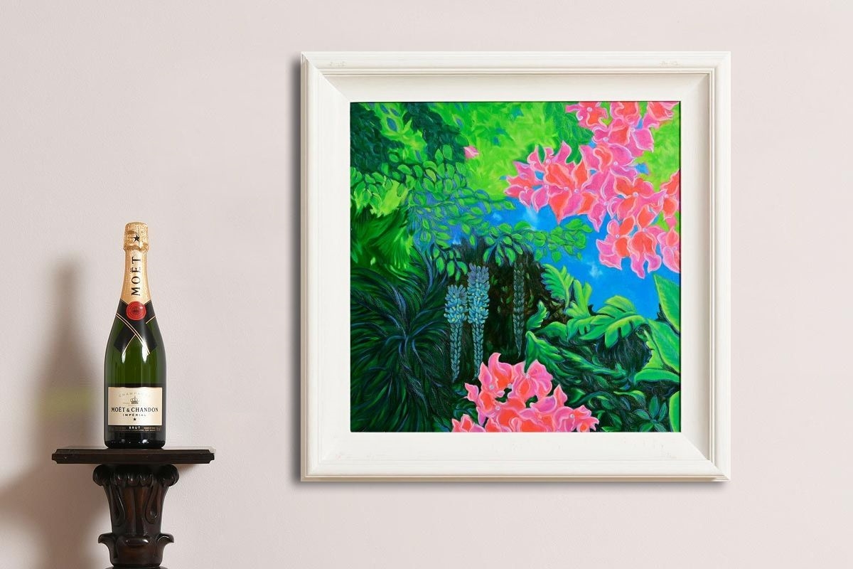 Artwork by Barbara Cullen, Heat in Colour, Made of oil on canvas