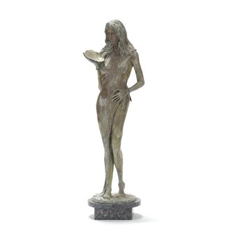 Serenity Bronze Fountain Statue - Raj S. Paul