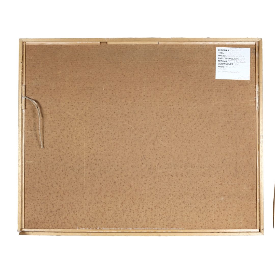 Artwork by Alexander Rudolf Kubiczek, Alexander Rudolf Kubiczek, Born 1942 in Wernburg, Made of Watercolor and colored pencil on cardboard