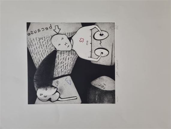 Incisione di Antonio Notari "Valori - Antonio Notari