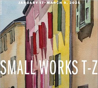 Small Works T-Z - WAAM, Woodstock Artists Association & Museum