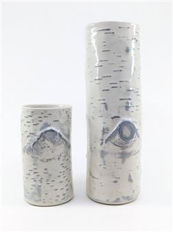 Genevieve Gallant Birch Vases - Genevieve Gallant