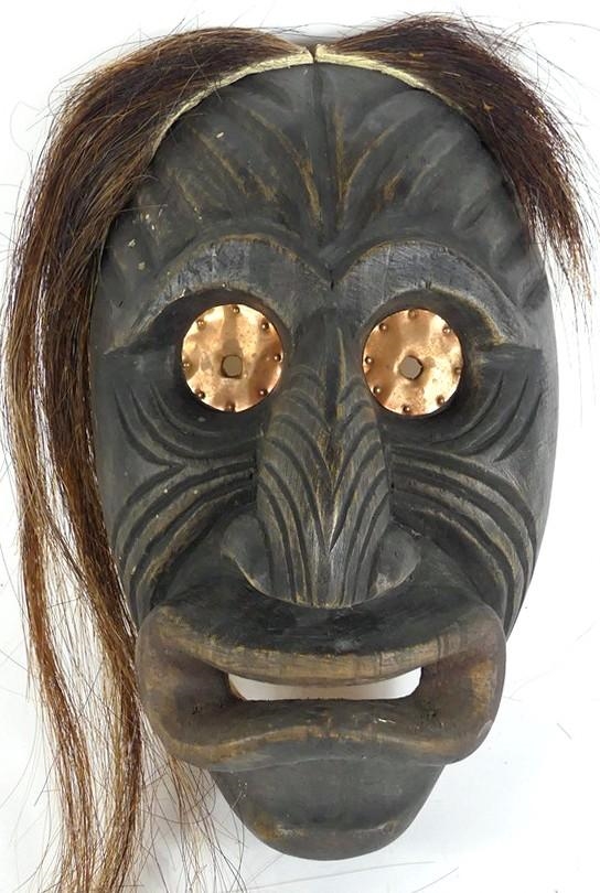 Jacob Ezra Thomas | FIRST NATIONS FALSE FACE MASK | MutualArt