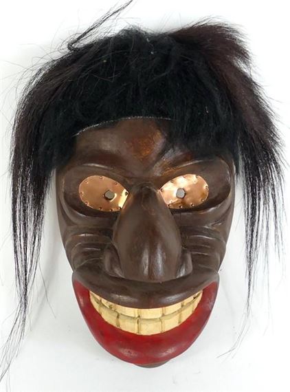 Jacob Ezra Thomas | FIRST NATIONS WOOD MASK | MutualArt