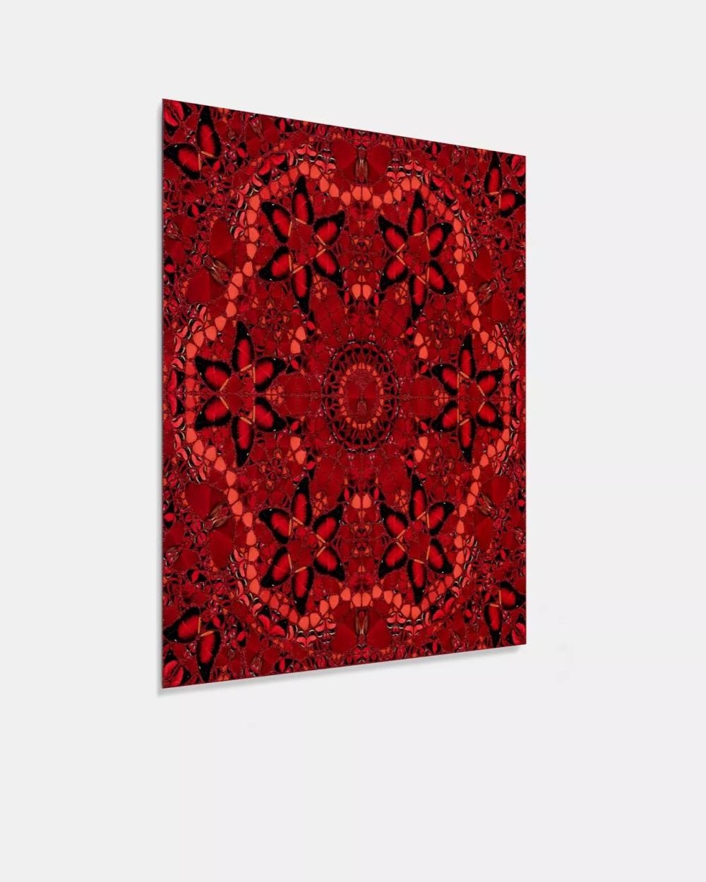 Artwork by Damien Hirst, THE EMPRESSES WU ZETIAN H10-1, Made of Laminated Giclee print on aluminum composite, screen printed with glitter